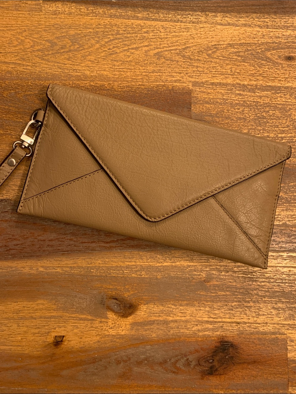 Envelope clutch | 100% leather